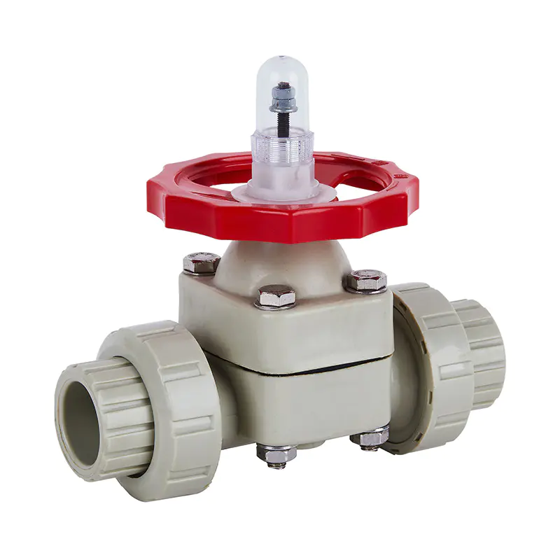 PPH G61F-10S Double Union Diaphragm Valve DN25 GB Standard